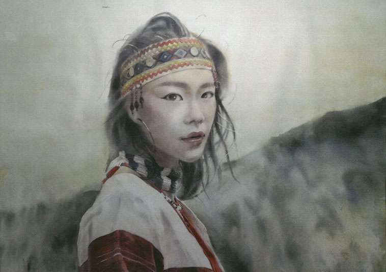少女的回眸