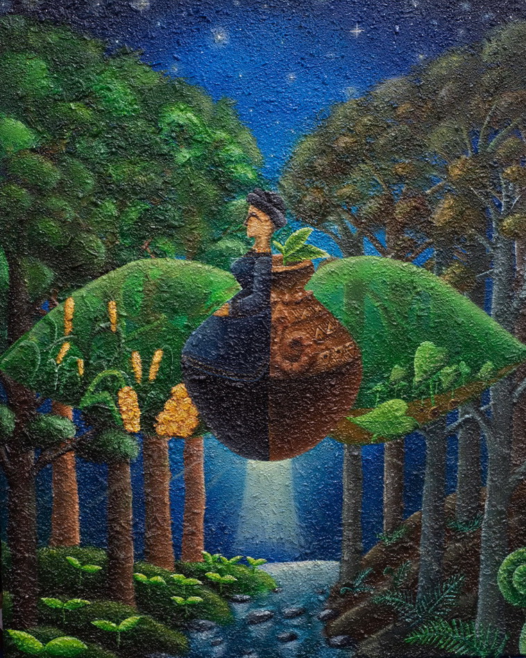揹故事的女人